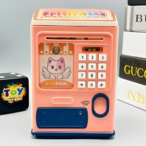 ATM Piggy Bank with Finger Print