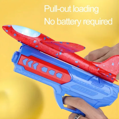 2-in-1 Foam Airplane Launcher