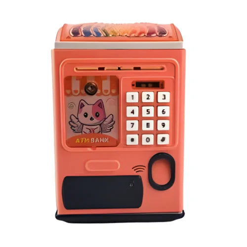ATM Piggy Bank with Finger Print