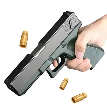 Glock-Style Soft Bullet Ejecting Toy Pistol