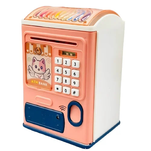 ATM Piggy Bank with Finger Print