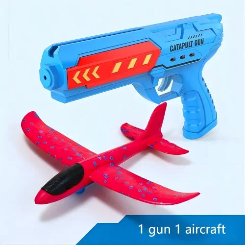 2-in-1 Foam Airplane Launcher