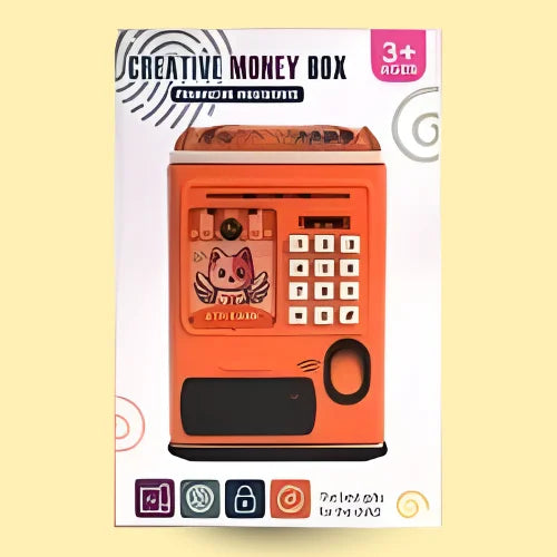 ATM Piggy Bank with Finger Print