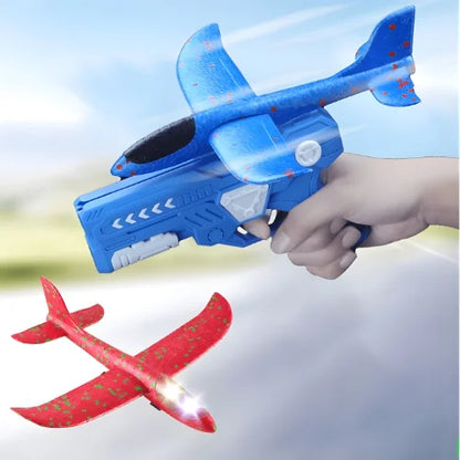 2-in-1 Foam Airplane Launcher