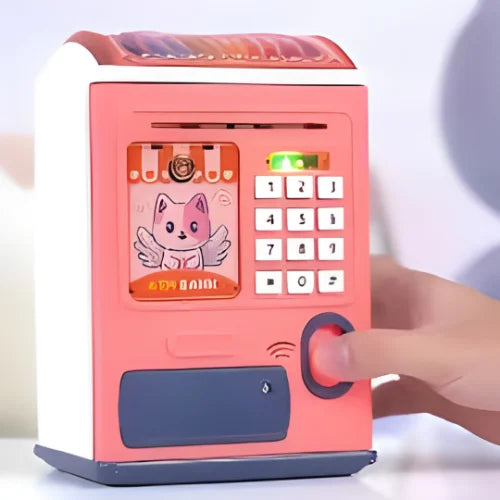 ATM Piggy Bank with Finger Print