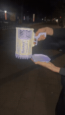 2 in 1 Bubble Gun-Double Frame Edition